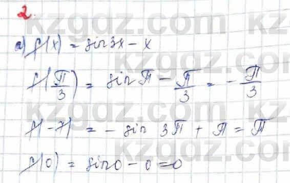 Алгебра Обще-гуманитарное направление Абылкасымова 10 класс 2019 Итоговое повторение 2