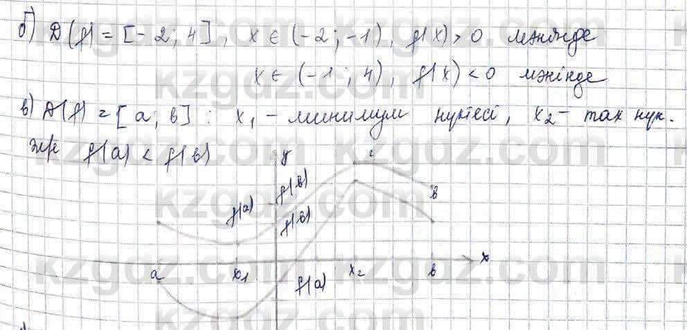 Алгебра Обще-гуманитарное направление Абылкасымова 10 класс 2019 Упражнение 20.7