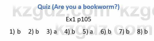Английский язык English Plus. Grade 5. Student books Ben Wetz 5 класс 2019 Упражнение Ex1 p105