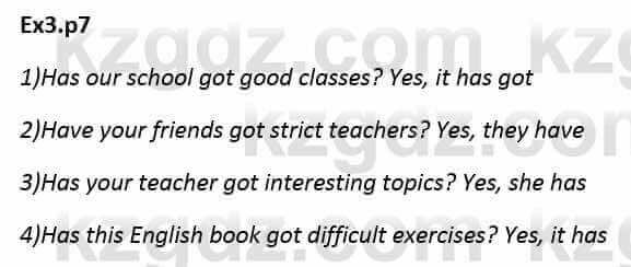 Английский язык English Plus. Grade 7. Student books Wetz Ben 7 класс 2015 Упражнение Ex 3