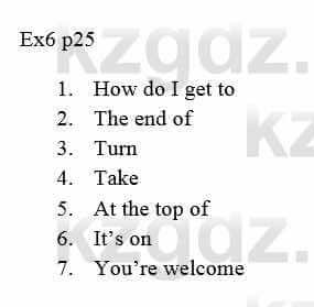 Английский язык Eyes Open 1 for Kazakhstan (Grade 5) Student's book Goldstein Ben 5 класс 2019 Упражнение Ex 6