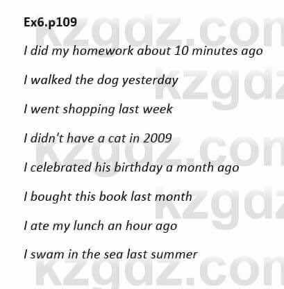 Английский язык English Plus. Grade 6. Student books Wetz Ben 6 класс 2018 Упражнение Ex 6