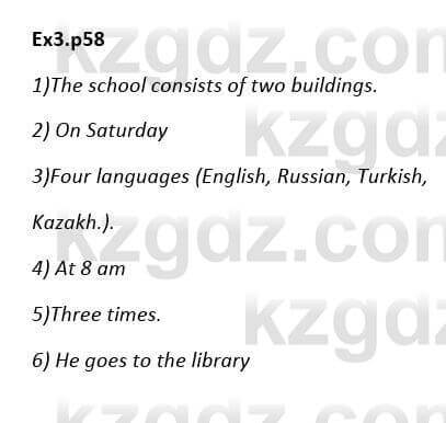 Английский язык English Plus. Grade 6. Student books Wetz Ben 6 класс 2018 Упражнение Ex 3