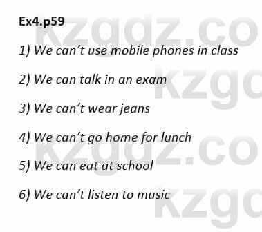 Английский язык English Plus. Grade 6. Student books Wetz Ben 6 класс 2018 Упражнение Ex 4