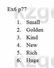 Английский язык Excel for Kazakhstan (Grade 5) Student's book Вирджиниия Эванс 5 класс 2017 Упражнение Ex 6