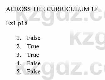 Английский язык Excel for Kazakhstan (Grade 5) Student's book Вирджиниия Эванс 5 класс 2017 Упражнение Ex 1
