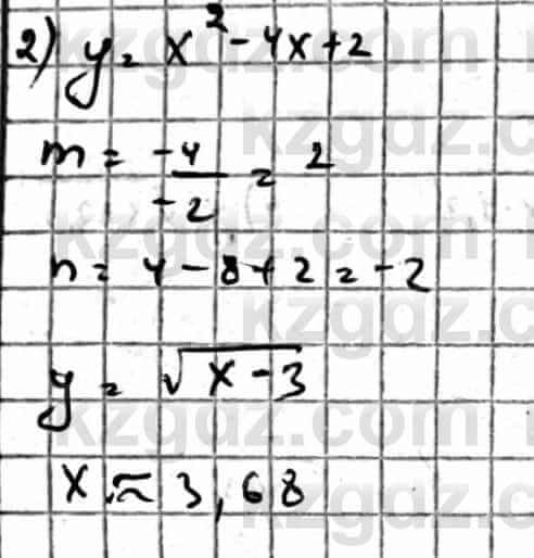 Алгебра Естественно-математическое направление Абылкасымова А. 10 класс 2019 Упражнение 3.15