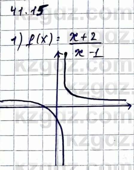 Алгебра Естественно-математическое направление Абылкасымова А. 10 класс 2019 Упражнение 41.15