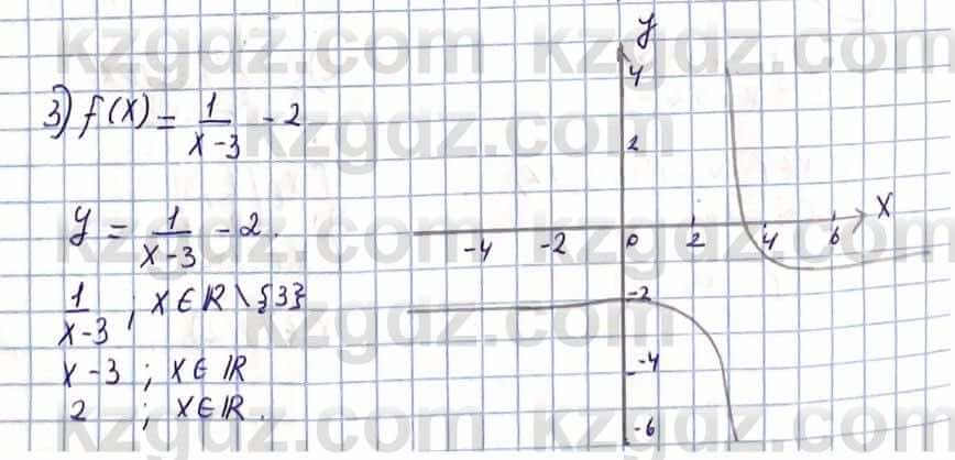 Алгебра Естественно-математическое направление Абылкасымова А. 10 класс 2019 Упражнение 6.1