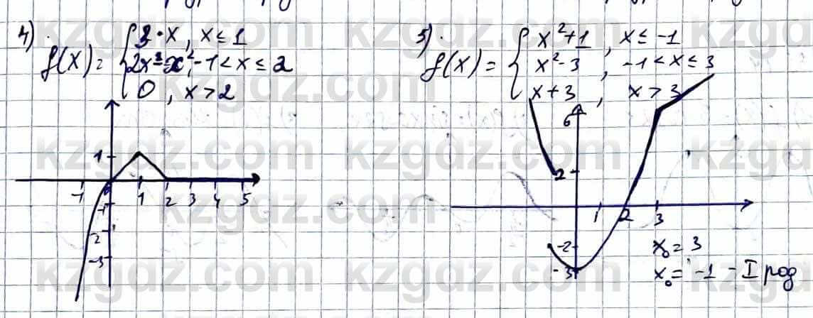 Алгебра Естественно-математическое направление Абылкасымова А. 10 класс 2019 Упражнение 38.10