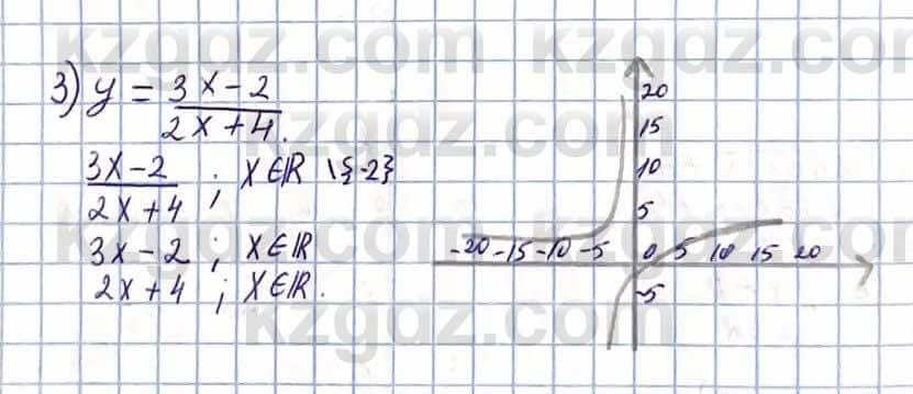 Алгебра Естественно-математическое направление Абылкасымова А. 10 класс 2019 Упражнение 6.7