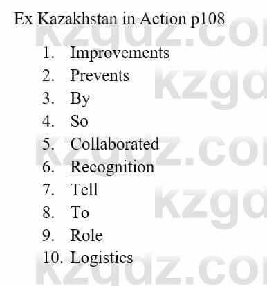 Английский язык Action for Kazakhstan Grade 11 (Science Schools) Student`s book Jenny Dooley 11 класс 2020 Упражнение 6