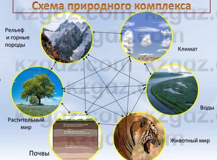 География Каратабанов Р. 7 класс 2019 Вопрос на повторение 5