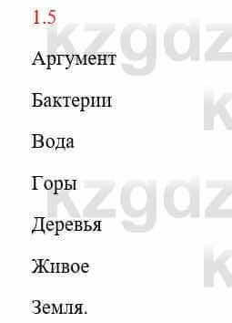 Русский язык и литература Исмагулова Б. 6 класс 2018 Упражнение 5