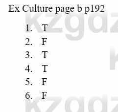 Английский язык Full Blast for Kazakhstan (Grade 6), Students Book Mitchel H.Q. 6 класс 2018 Упражнение Ex Culture  b 