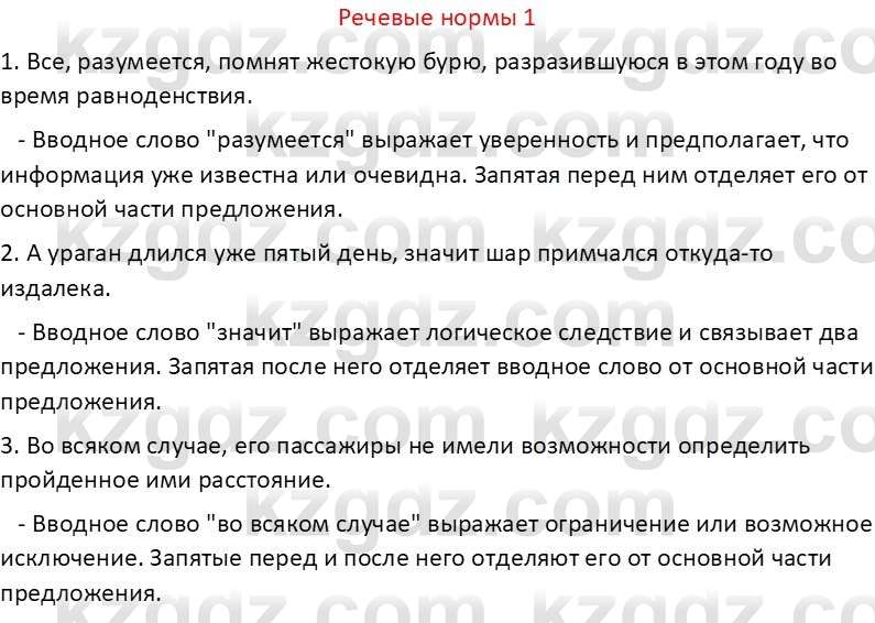 Русский язык Капенова Ж.Ж. 6 класс 2018 Речевые нормы 1
