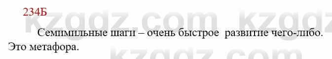Русский язык Сабитова З. 9 класс 2019 Упражнение 234Б