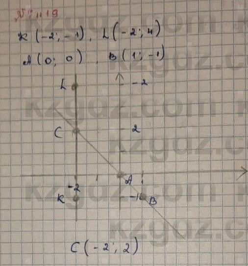 Математика Абылкасымова 6 класс 2018 Упражнение 1119