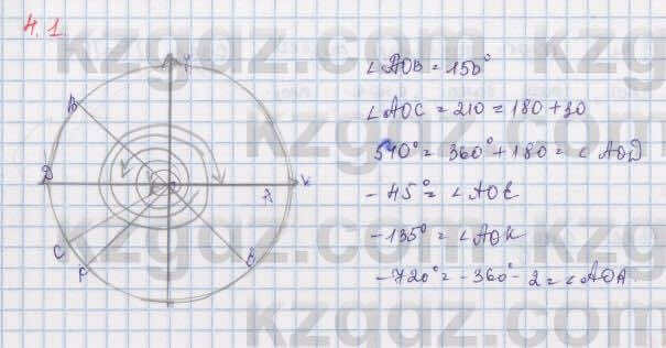 Алгебра Шыныбеков 9 класс 2019  Упражнение 4.1