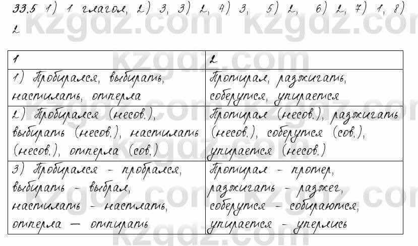 Русский язык и литература Жанпейс 6 класс 2018  Урок 33.5