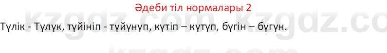 Казахский язык Отарбекова Ж.К. 7 класс 2024 Упражнение 2