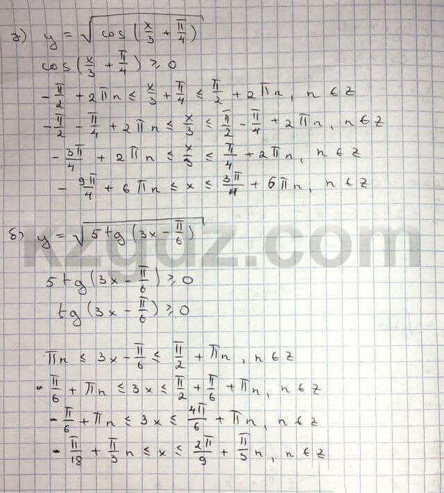 Алгебра Абылкасымова 10 класс Естественно-математическое направление  Упражнение 145