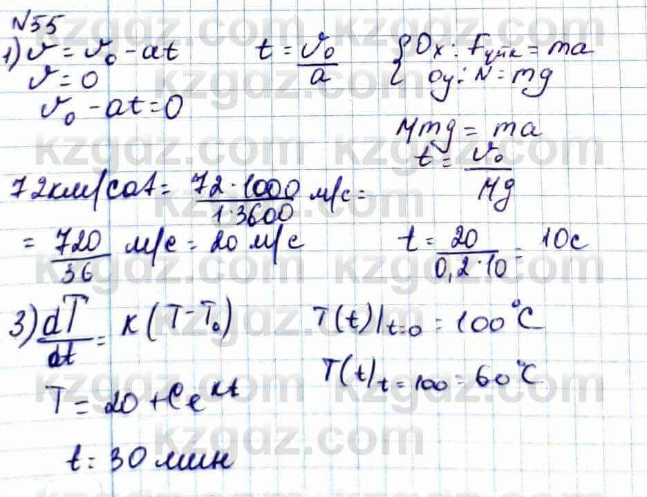 Алгебра Абылкасымова 2020Итоговое повторение 55