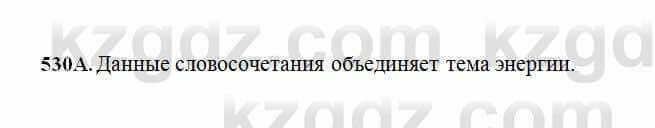 Русский язык Сабитова 6 класс 2018 Упражнение 530А