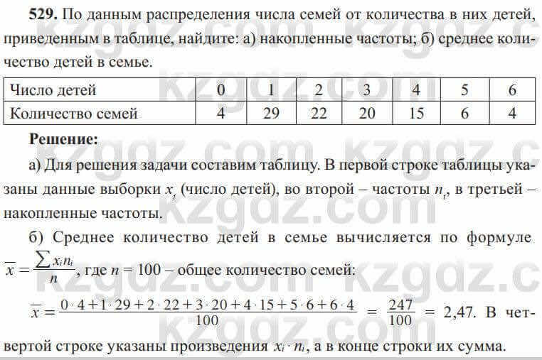 Алгебра Солтан 8 класс 2020  Упражнение 529