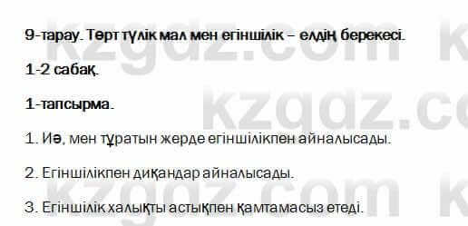 Казахский язык и литература Оразбаева 2017Упражнение 1
