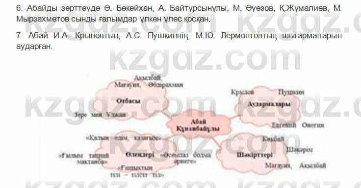 Казахская литература Керимбекова 2017Упражнение Страница 52